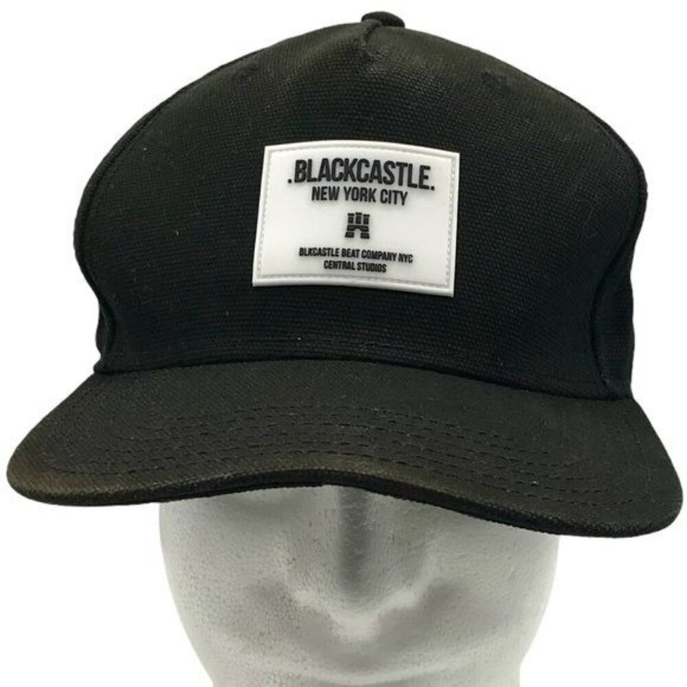 Among Equals Cotton On Blackcastle Snap Back Cap Hat Black Snapback Adjustable